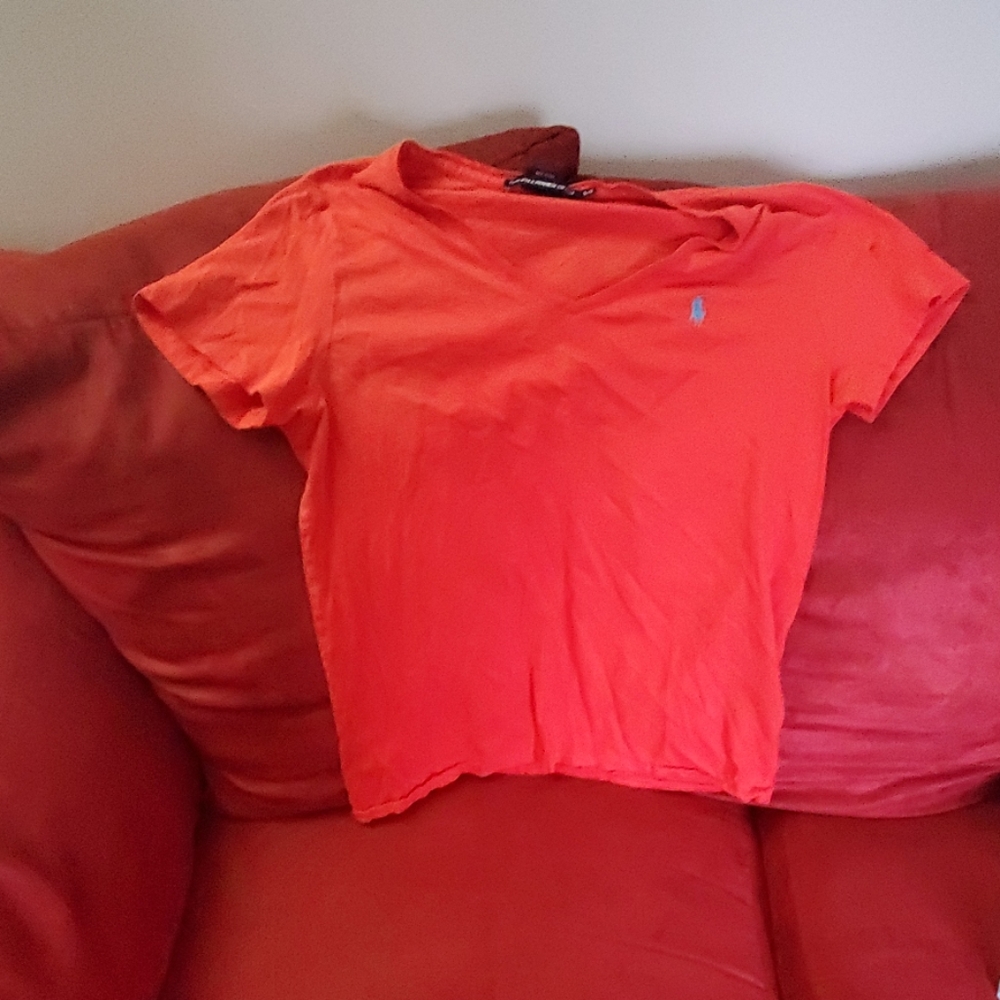 RL tee, blue pony